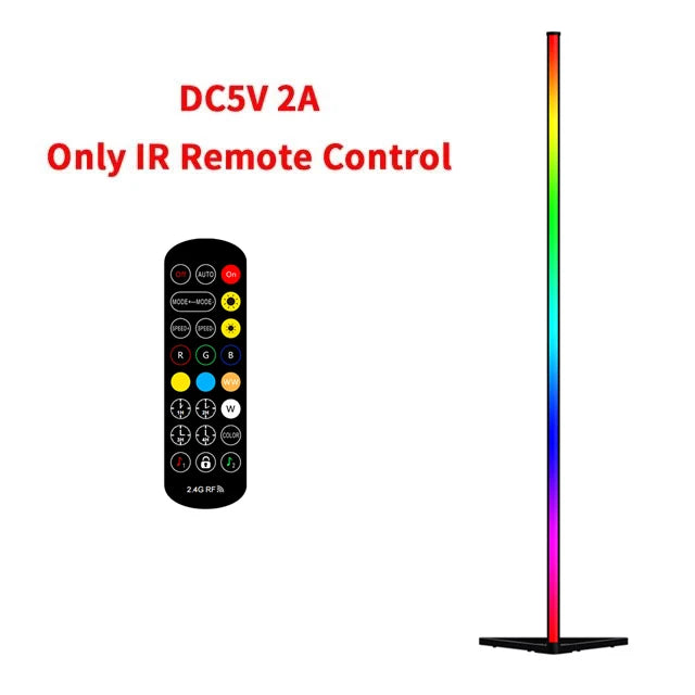 RGB Atmospheric Corner Floor Lamp