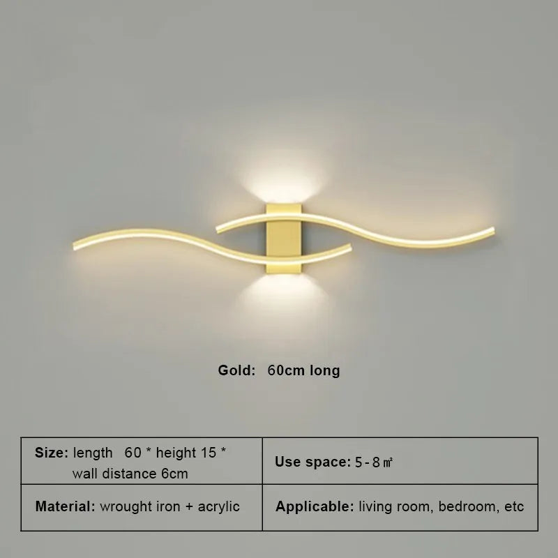 Long Strip Dimmable Wall Light