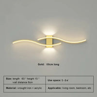 Long Strip Dimmable Wall Light