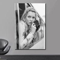 Kate Moss Canvas Poster