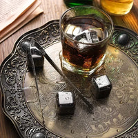Reusable Stainless Whiskey Cubes