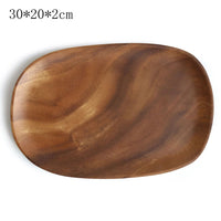 Irregular Solid Wood Serving Tray