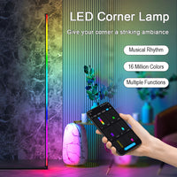 RGB Atmospheric Corner Floor Lamp
