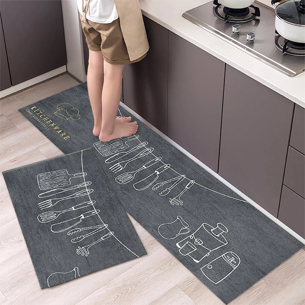 Washable Anti Slip Kitchen Mat