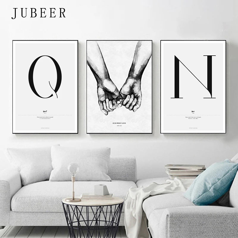 Simple Love Quote Canvas