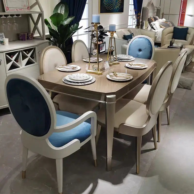 Handmade Solid Wood Dining Set