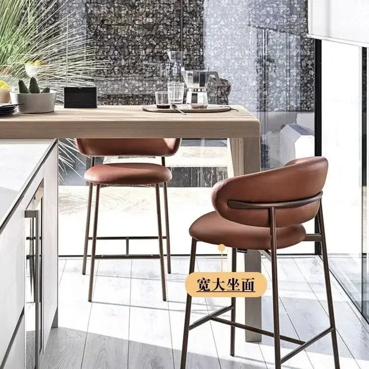 Cushioned Nordic Bar Chair
