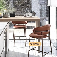 Cushioned Nordic Bar Chair