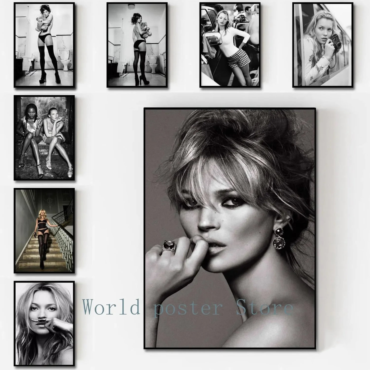 Kate Moss Canvas Poster