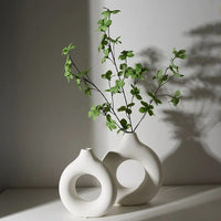 Circular Hollow Nordic Vase
