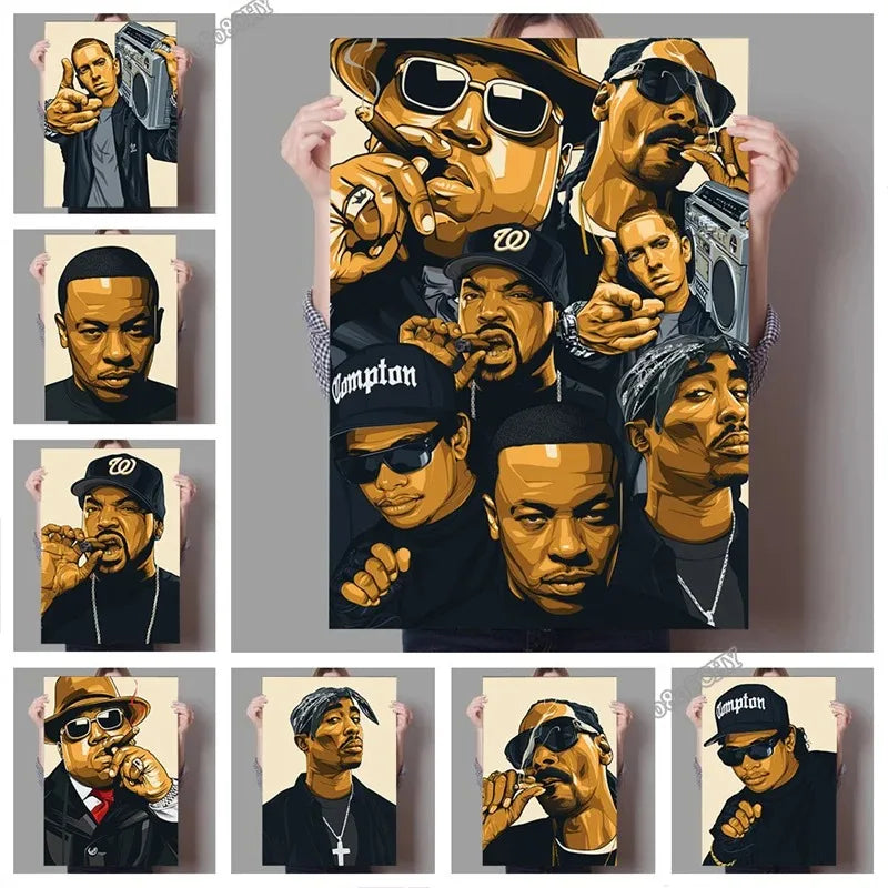 Hip Hop Legends Canvas