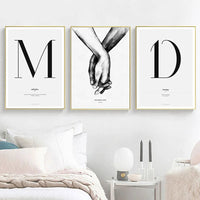 Simple Love Quote Canvas