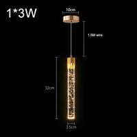 Crystal LED Pendant Chandelier