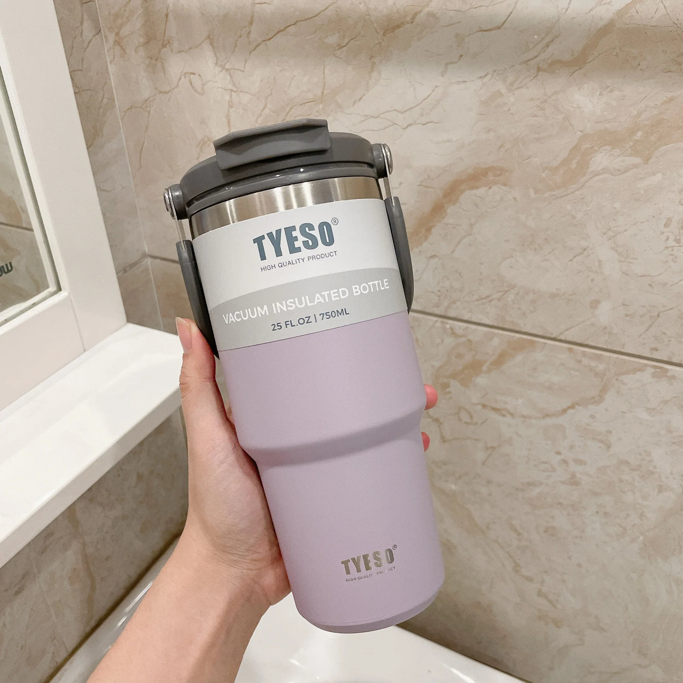 Leakproof Insulated Coffee Tumbler