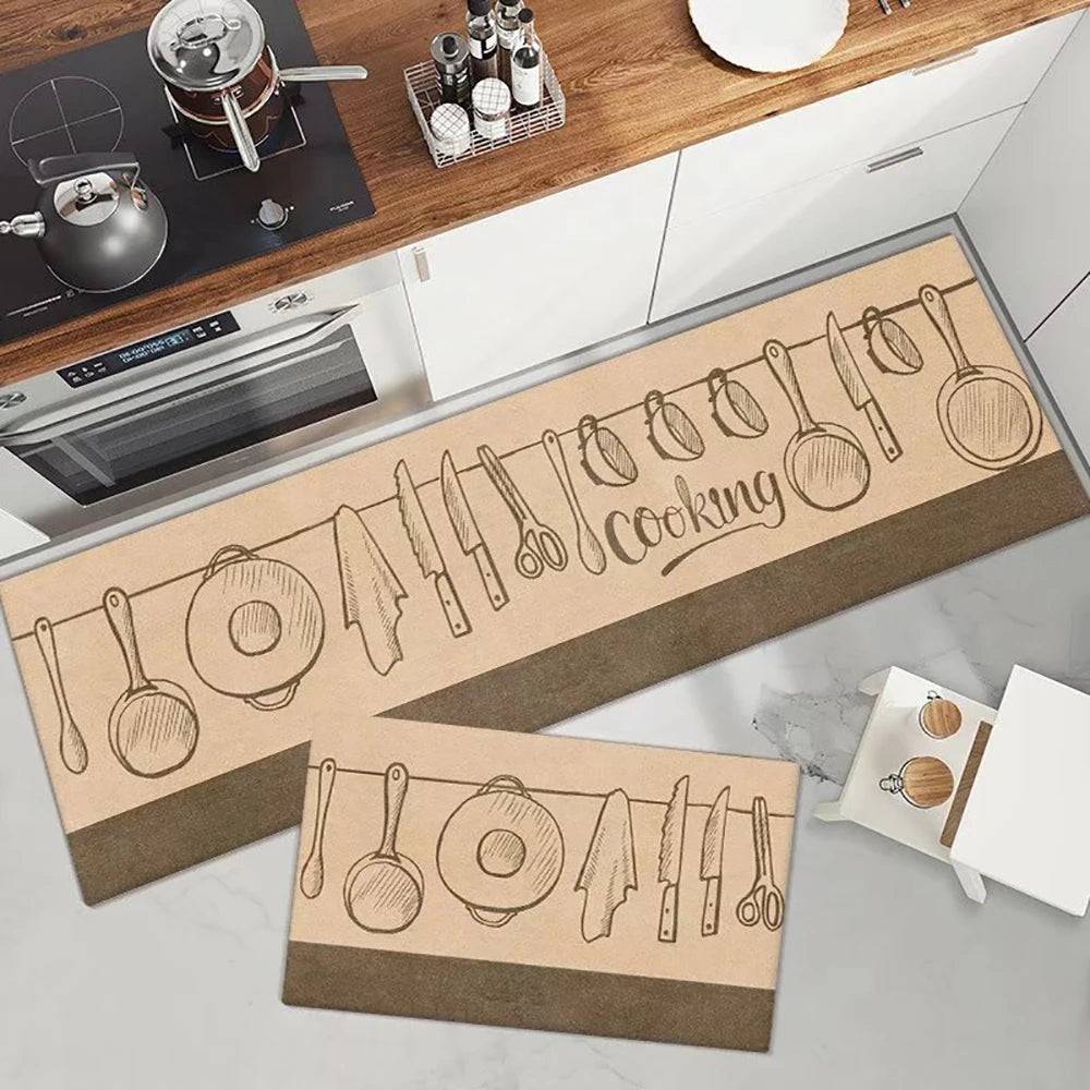 Washable Anti Slip Kitchen Mat