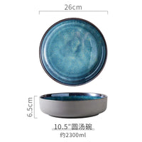 Glazed Porcelain Bowl Set