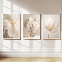 Nordic Peony Canvas Set