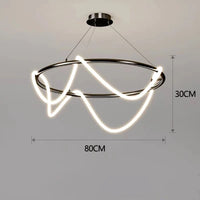 Artistic Hose Pendant Chandelier