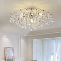 E14 Crystal Ceiling Chandelier