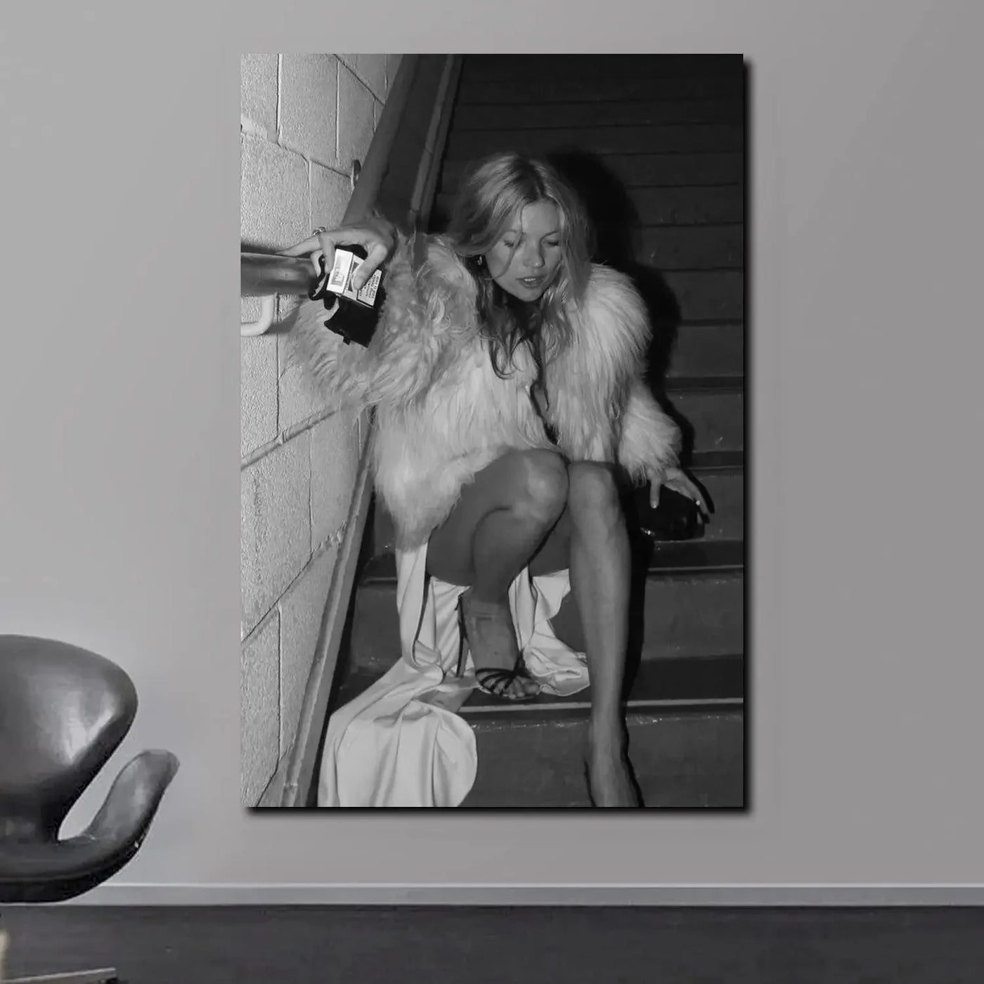 Kate Moss Canvas Poster