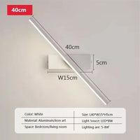 Rotatable Mirror LED Wall Light