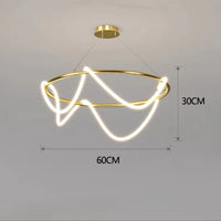Artistic Hose Pendant Chandelier
