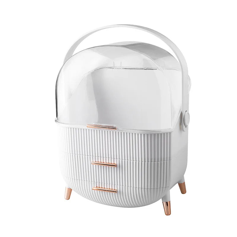 Dustproof Desktop Cosmetic Organizer