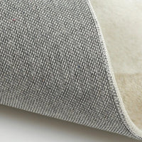 Minimalist Plaid Plush Area Rug