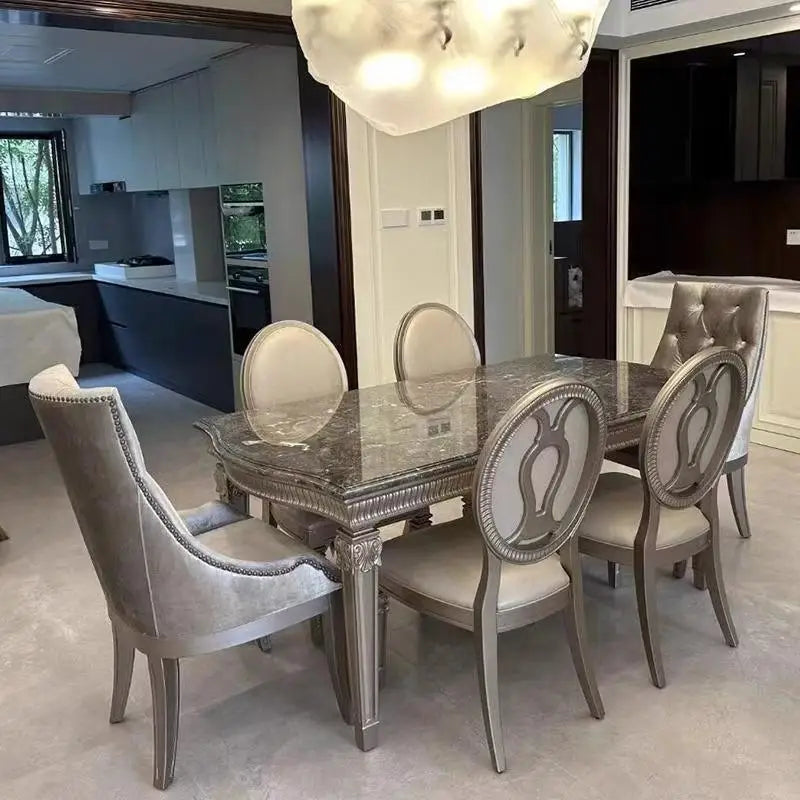 Handmade Solid Wood Dining Set