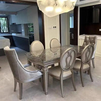 Handmade Solid Wood Dining Set