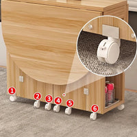 Folding Four-Chair Dining Set