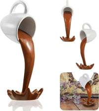 Floating Coffee Illusion Sculpture
