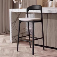 Nordic Wooden Bar Stool