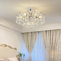 E14 Crystal Ceiling Chandelier