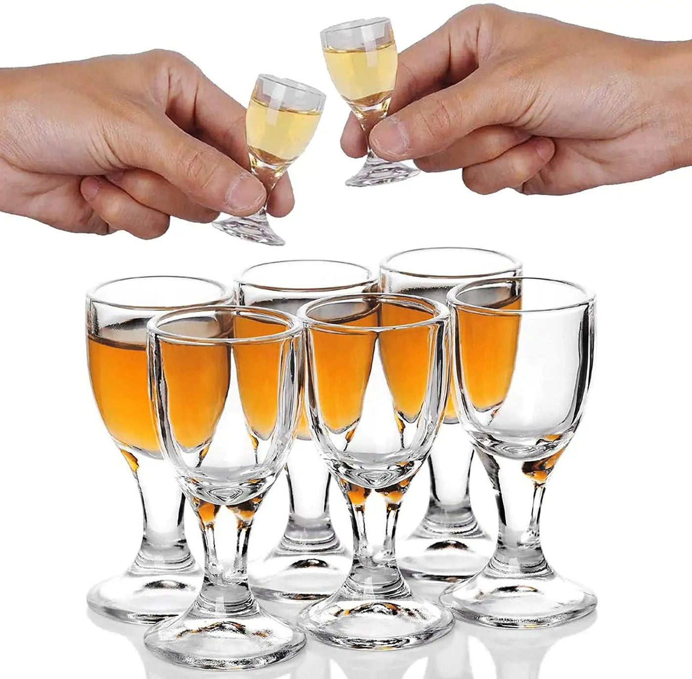 Mini Stemmed Shot Glass Set