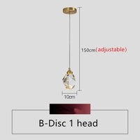 Modern Crystal Pendant Light