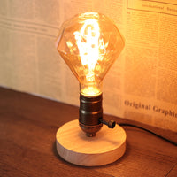 Wooden Edison Bulb Base