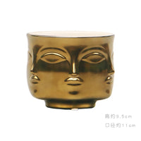 Nordic Face Ceramic Vase