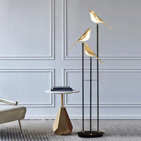 Nordic Bird LED Floor Lamp