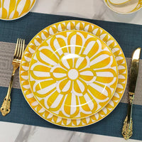 Geometric Bone China Dinnerware Set