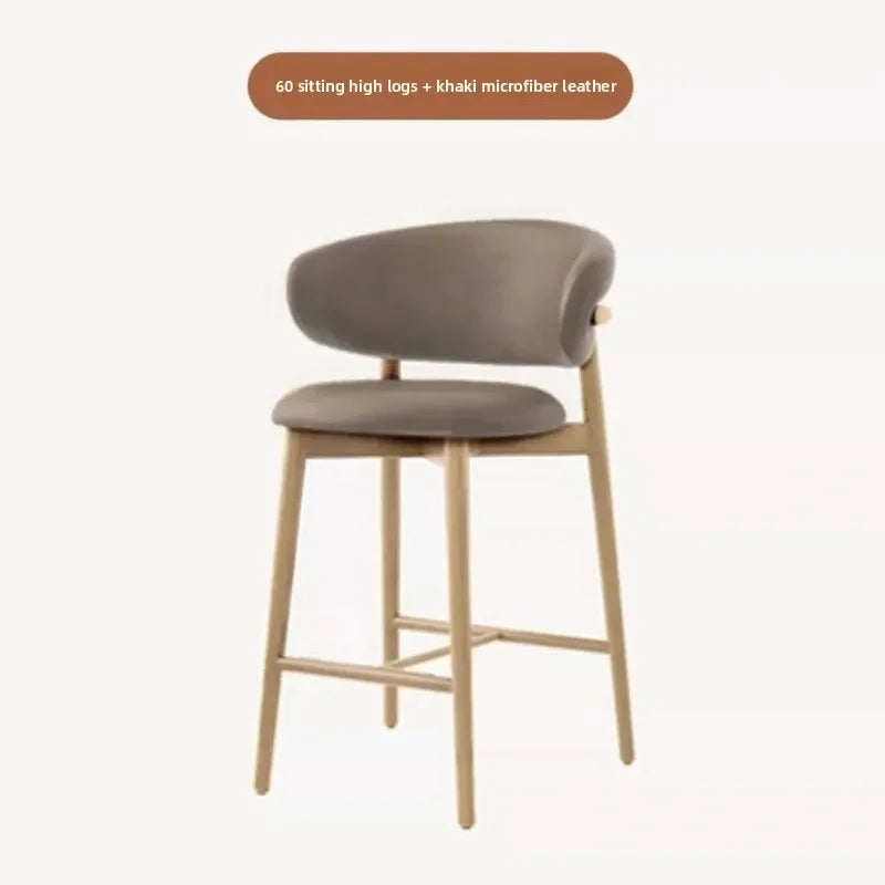Cushioned Nordic Bar Chair