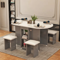 Folding Four-Chair Dining Set