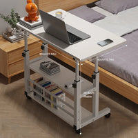 Rolling Height-Adjustable Laptop Desk
