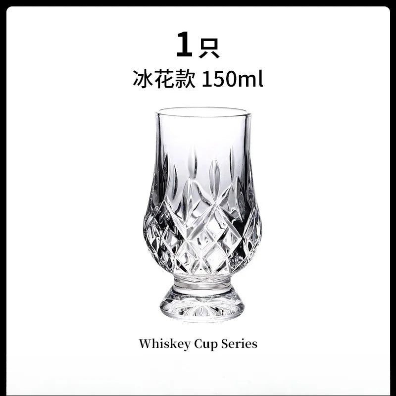 Textured Whiskey Tasting Glass Set