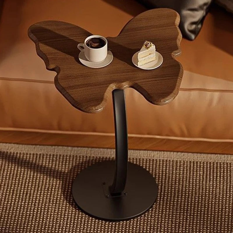 Butterfly Wooden Side Table