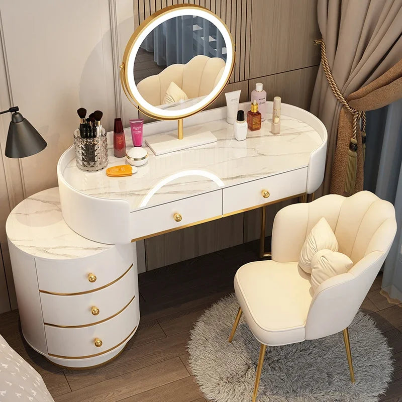 Vanity Table With Stool