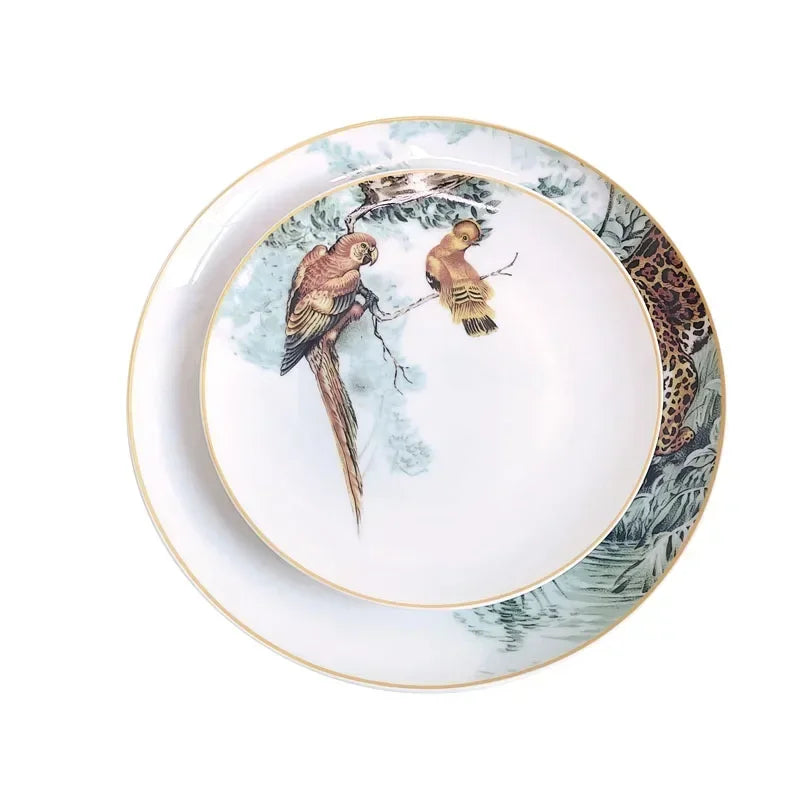 Jungle Ceramic Dinnerware Gift Set