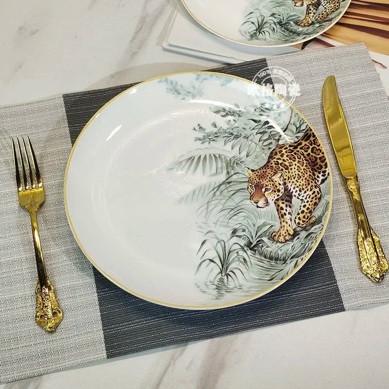 Jungle Ceramic Dinnerware Gift Set