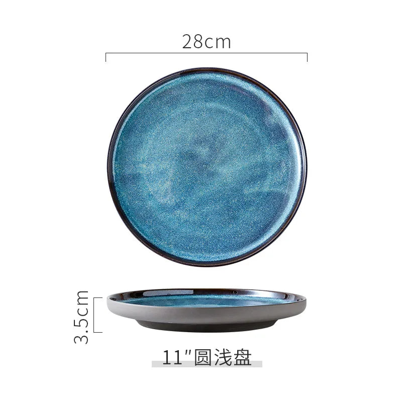 Glazed Porcelain Bowl Set