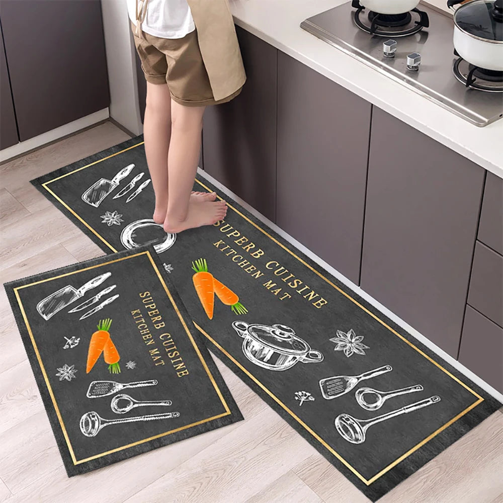 Washable Anti Slip Kitchen Mat